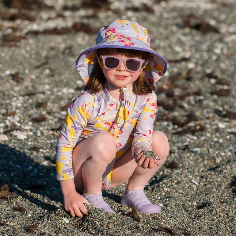Kids Urban Polarized Sunglasses | Frosty Lavender Aurora