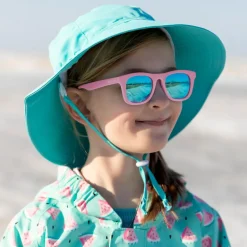 Kids Urban Polarized Sunglasses | Peachy Pink Aurora