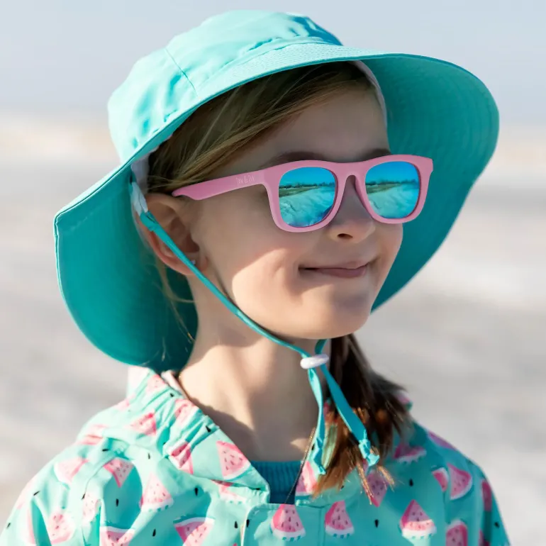 Kids Urban Polarized Sunglasses | Peachy Pink Aurora