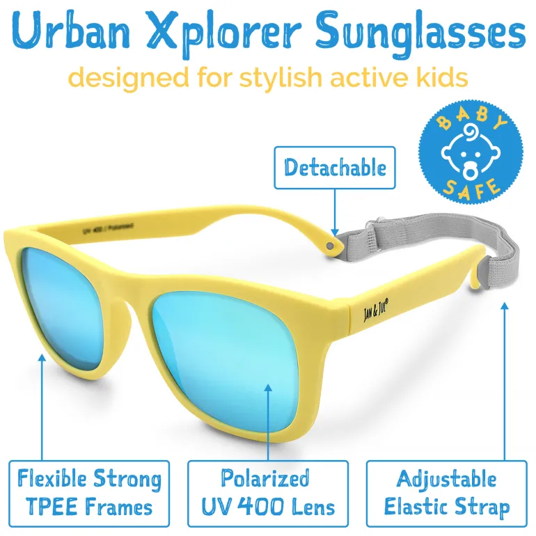 Kids Urban Polarized Sunglasses | Lemonade Aurora