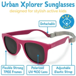 Kids Urban Polarized Sunglasses | Orchid