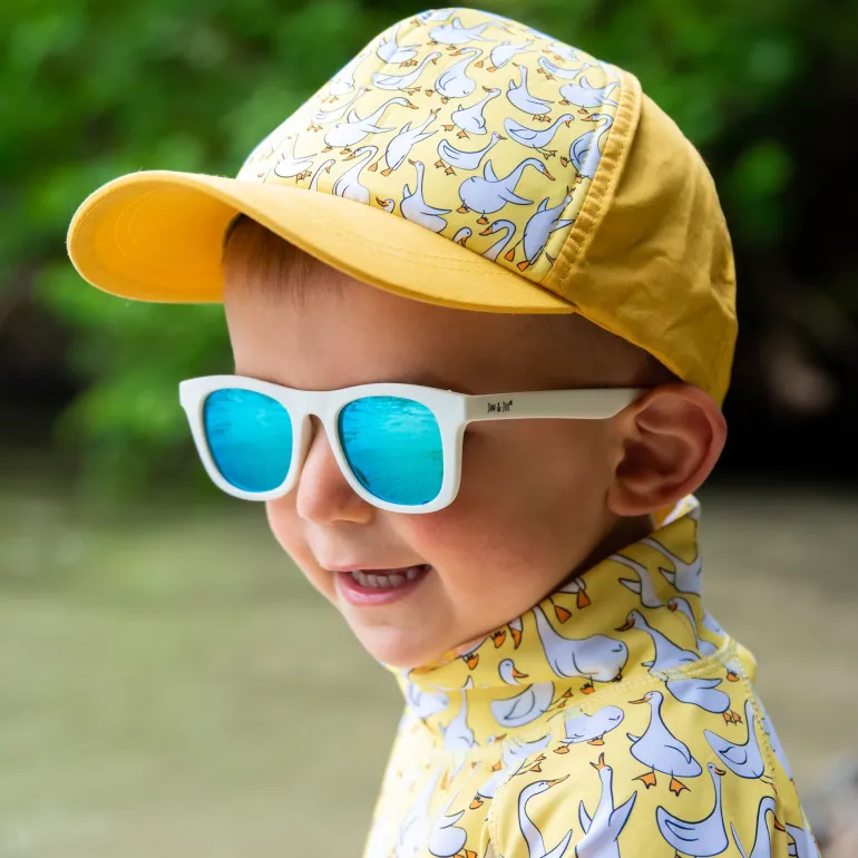 Kids Urban Polarized Sunglasses | White Aurora