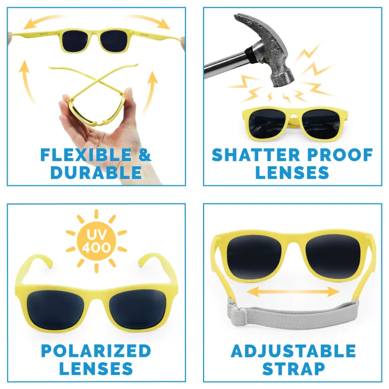 Kids Urban Polarized Sunglasses | Lemonade