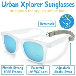 Kids Urban Polarized Sunglasses | Frosty Mint Aurora