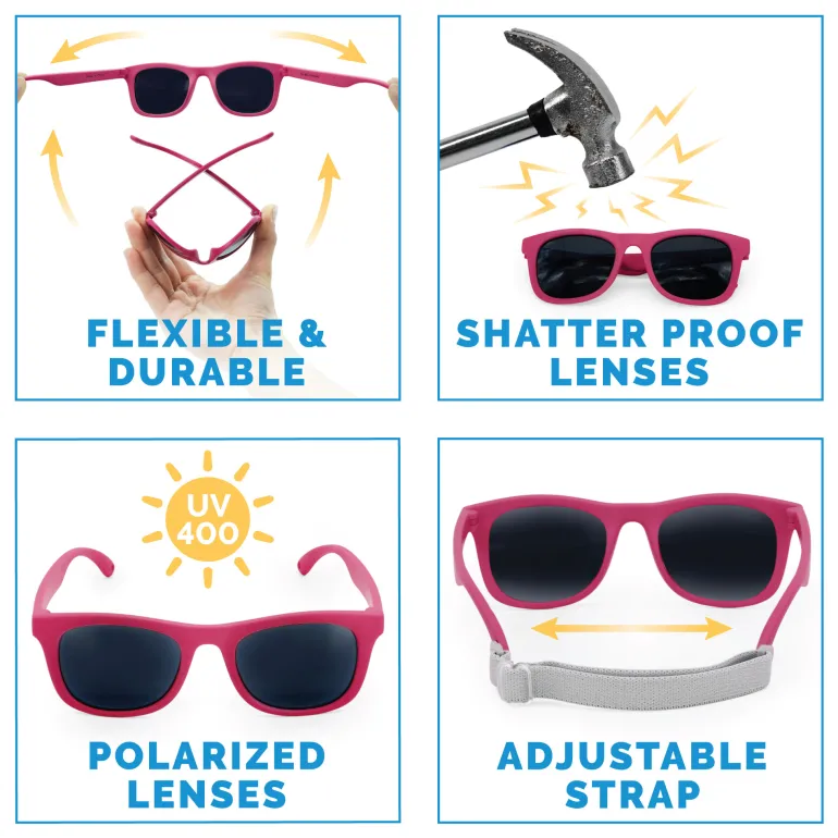 Kids Urban Polarized Sunglasses | Orchid