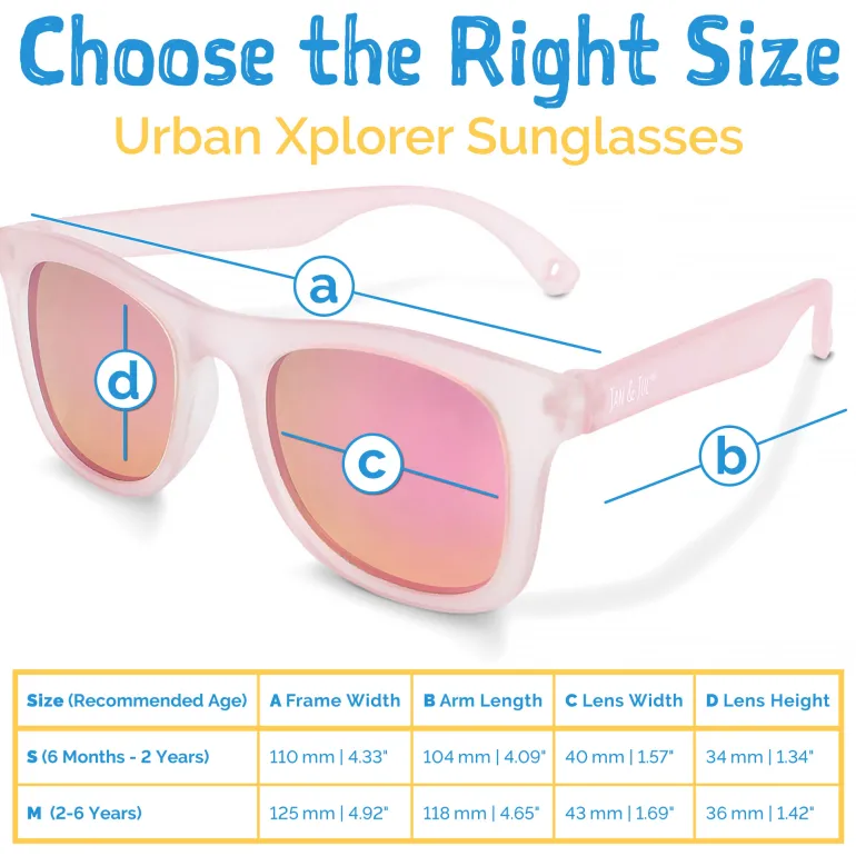 Kids Urban Polarized Sunglasses | Frosty Lavender Aurora