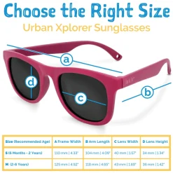 Kids Urban Polarized Sunglasses | Orchid