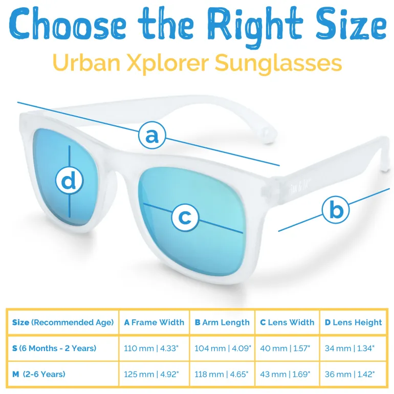 Kids Urban Polarized Sunglasses | Frosty Mint Aurora