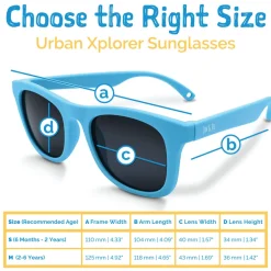 Kids Urban Polarized Sunglasses | Sky Blue