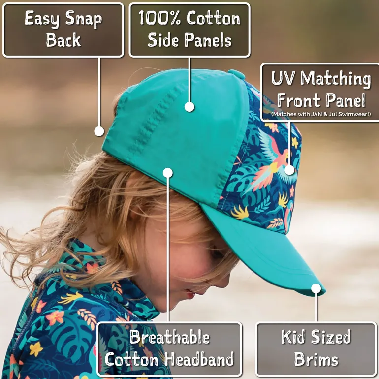 Kids UV Baseball Caps | Lavender Ice Cream