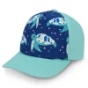 Kids UV Baseball Caps | Sea Turtle