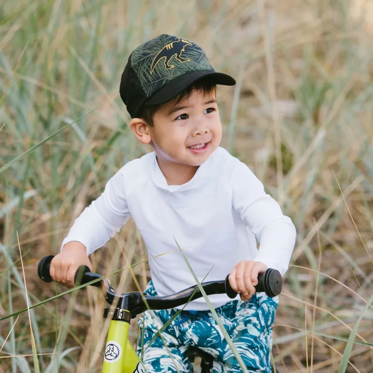 Kids UV Baseball Caps | T-Rex