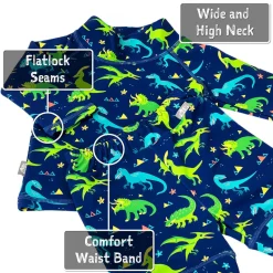 Kids UV Rashguard Set | Dinoland