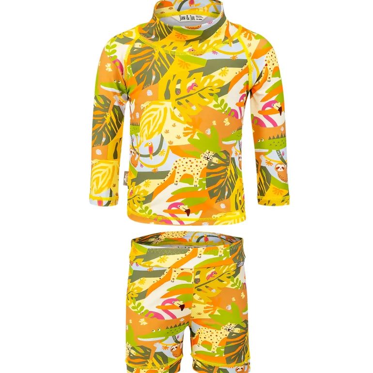 Kids UV Rashguard Set | Jungle Friends
