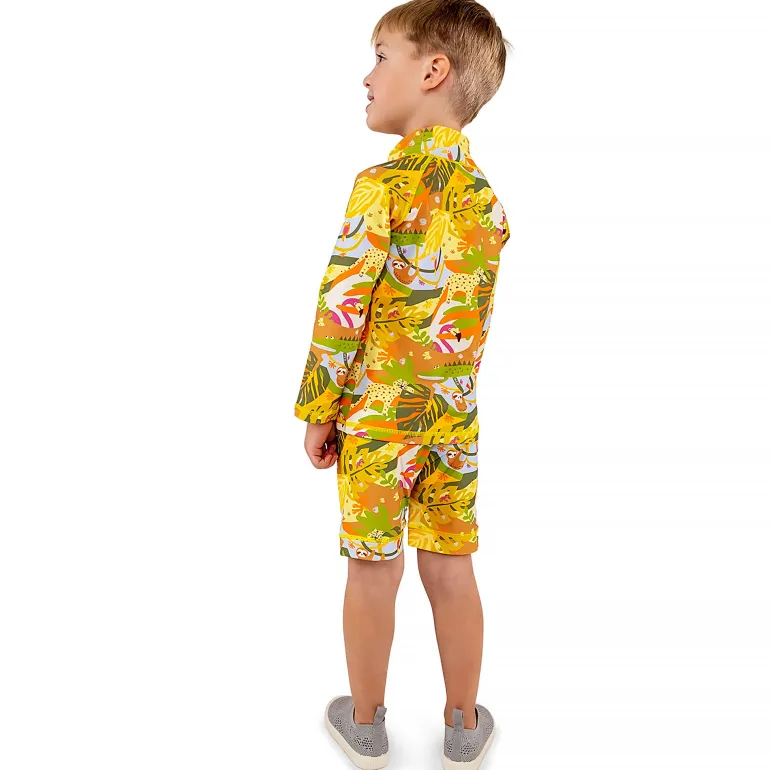 Kids UV Rashguard Set | Jungle Friends