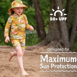 Kids UV Rashguard Set | Jungle Friends