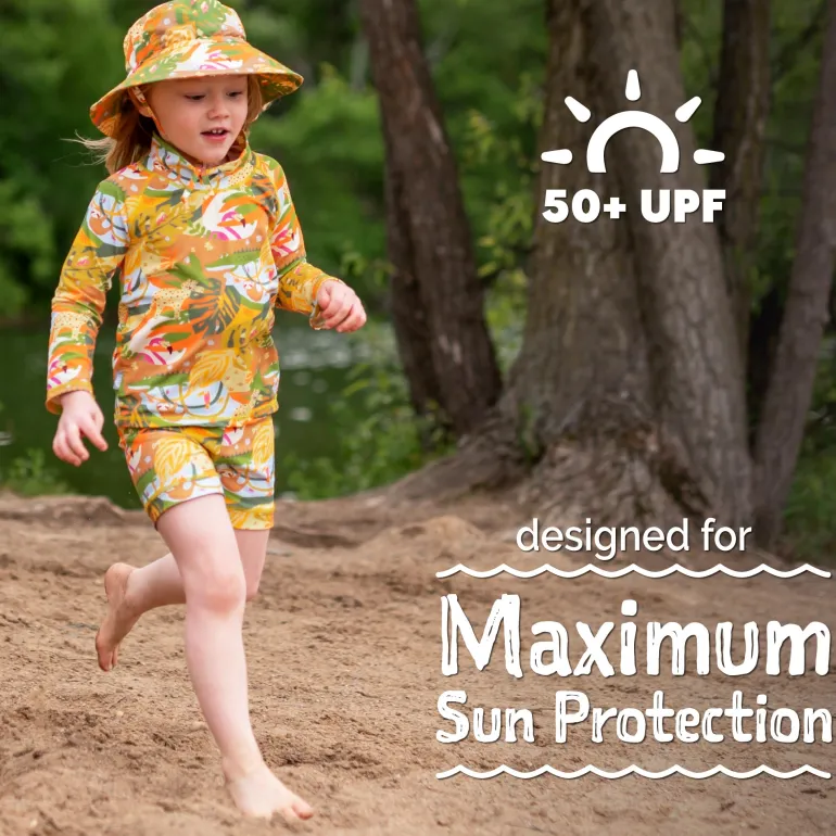 Kids UV Rashguard Set | Jungle Friends