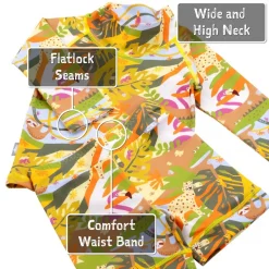 Kids UV Rashguard Set | Jungle Friends