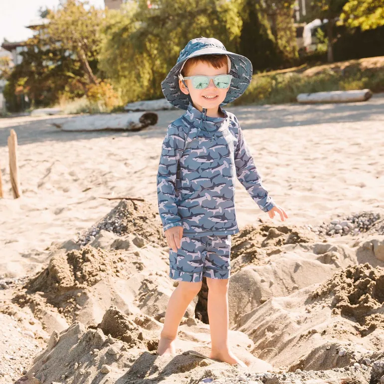 Kids UV Rashguard Set | Shark