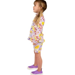 Kids UV Rashguard Set | Tropical Bloom