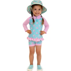 Kids UV Rashguard Set | Watermelon