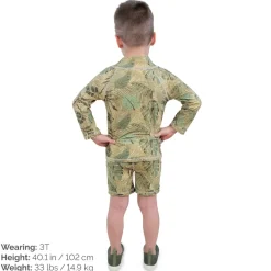 Kids UV Rashguard Set | Jungle Safari