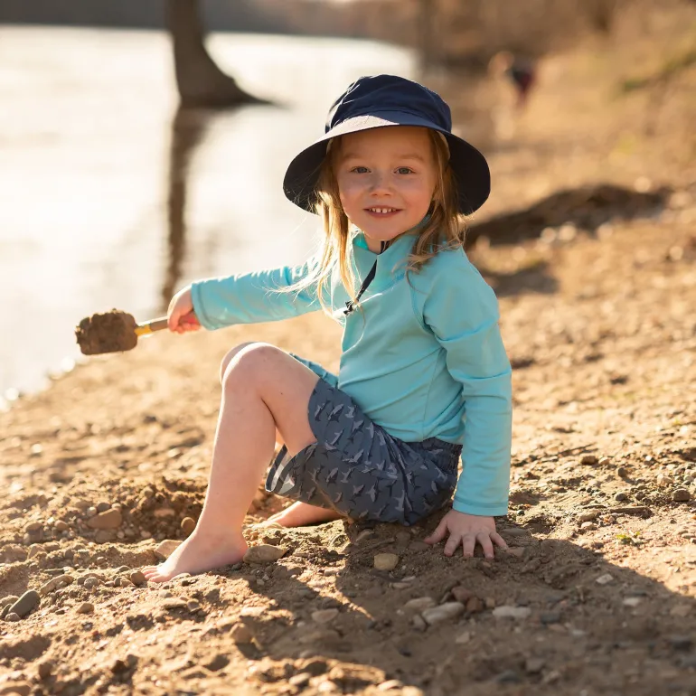 Kids UV Rashguard Top | Lagoon