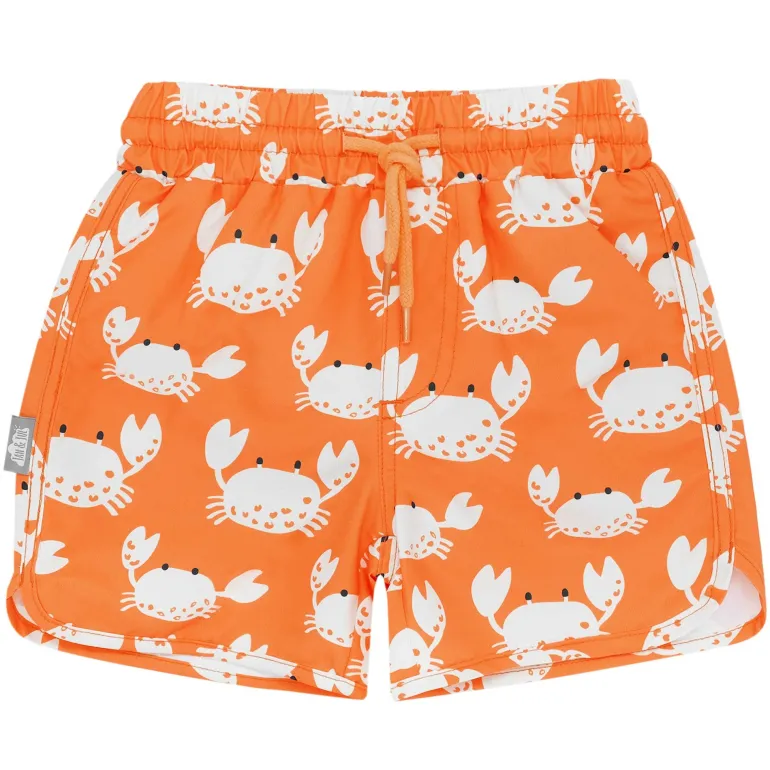 Kids UV Swim Shorts | Crabby Crab