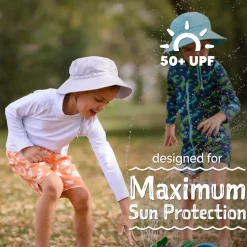 Kids UV Swim Shorts | Crabby Crab