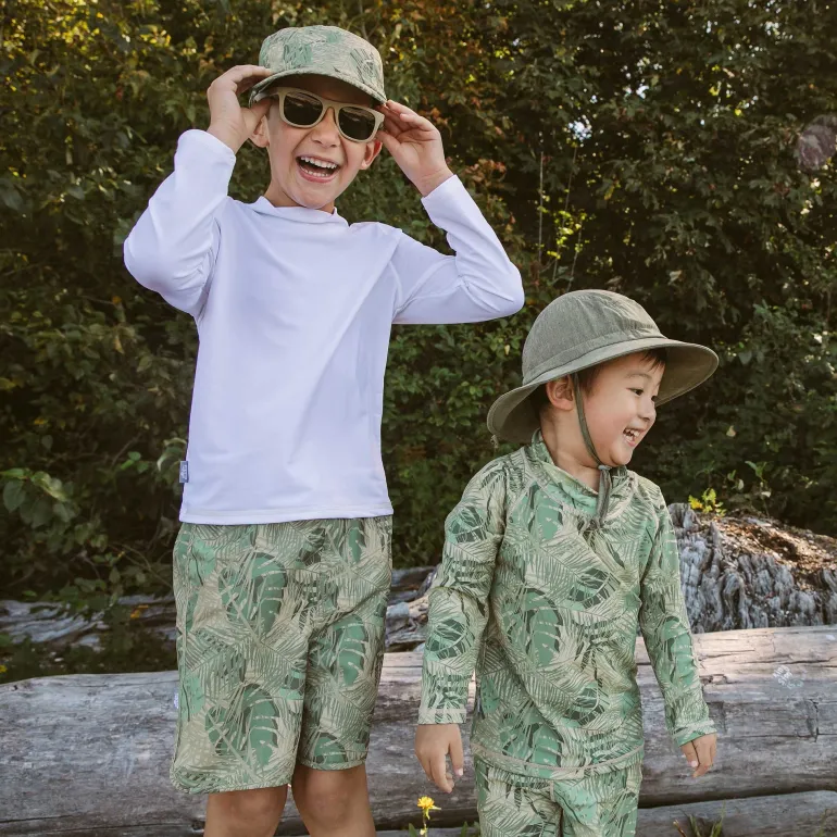 Kids UV Swim Shorts | Jungle Safari