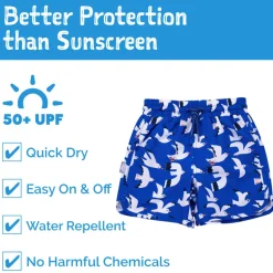 Kids UV Swim Shorts | Seagull