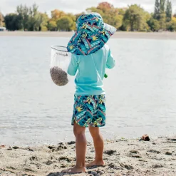 Kids UV Swim Shorts | Tropical