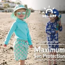 Kids UV Swim Shorts | Watermelon