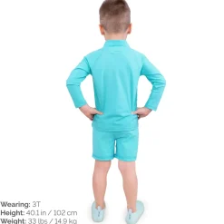 Kids UV Swim Trunks | Lagoon