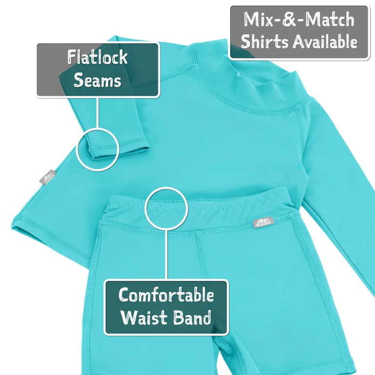 Kids UV Swim Trunks | Lagoon