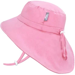Kids Water Repellent Adventure Hats | Pretty Pink