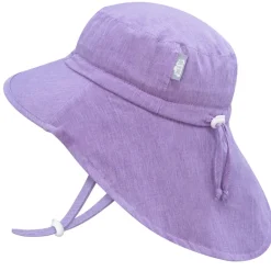 Kids Water Repellent Adventure Hats | Purple