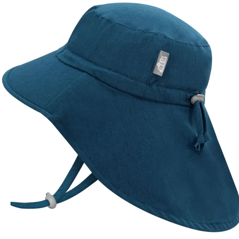 Kids Water Repellent Adventure Hats | Deep Teal