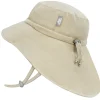 Kids Water Repellent Adventure Hats | Wheat