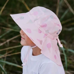Kids Water Repellent Adventure Hats | Pink Ice Cream