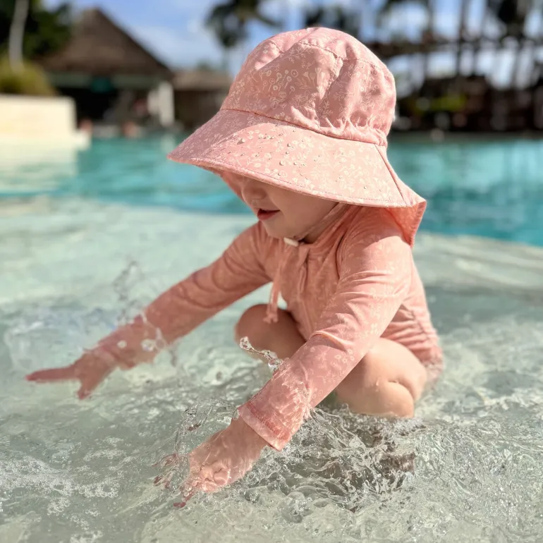 Kids Water Repellent Adventure Hats | Pink Prairie
