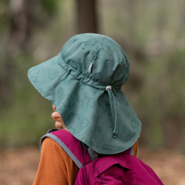 Kids Water Repellent Adventure Hats | Forest Friends