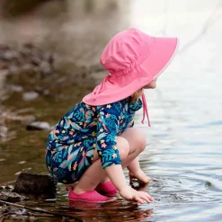 Kids Water Repellent Adventure Hats | Watermelon Pink