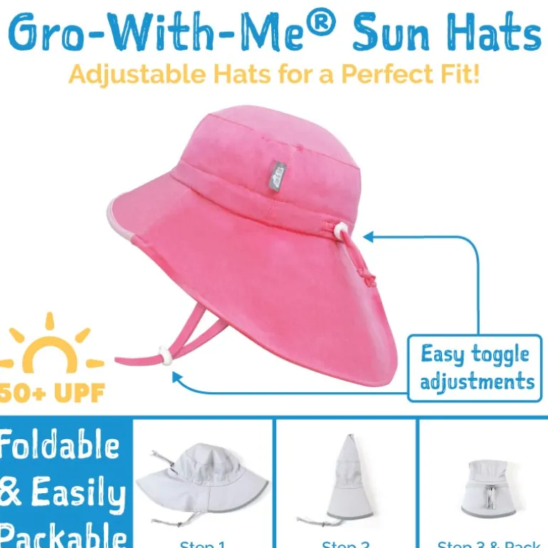 Kids Water Repellent Adventure Hats | Grey