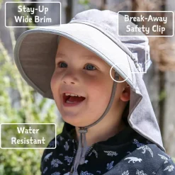 Kids Water Repellent Adventure Hats | Manta Ray