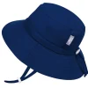 Kids Water Repellent Bucket Hats | Navy