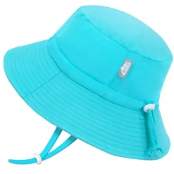 Kids Water Repellent Bucket Hats | Teal