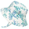 Kids Water Repellent Bucket Hats | Blue Coral