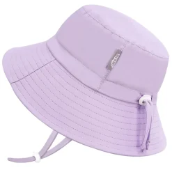 Kids Water Repellent Bucket Hats | Lavender