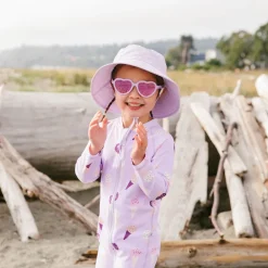 Kids Water Repellent Bucket Hats | Lavender